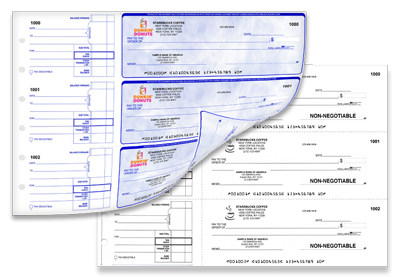 Manual Duplicate Checks Customized for your business with Full Color Logo