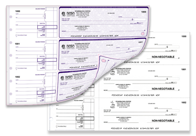 Duplicate High Security ManaulStarter Kit Manual Check Printing