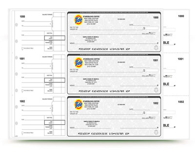 Duplicate High Security Wholesale Business Manual Check Printing