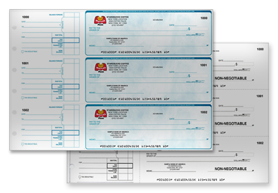 Manual Duplicate Checks Customized for your business with Full Color Logo