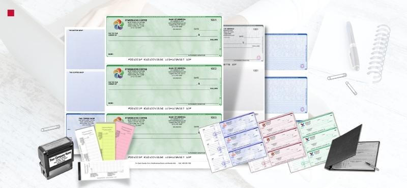 Order Business Checks, Stamps, Envelopes, Deposit Slips
