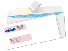 Order Business Envelopes | Self-Sealing, Peel and Seal, Wallet Envelopes | Cheap 100% Customized Order Business Checks Envelopes