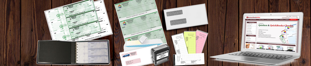 Order Business Checks Online Cheap High-Security 100% Compatible Computer Checks, Self-Inking Stamps, Single/Double Window Envelopes, Deposit Slips