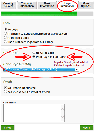 laser computer checks for sage