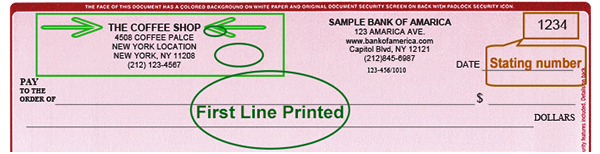 laser computer checks for sage