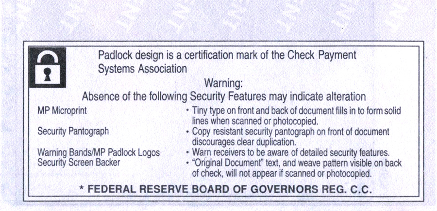 laser computer checks for sage