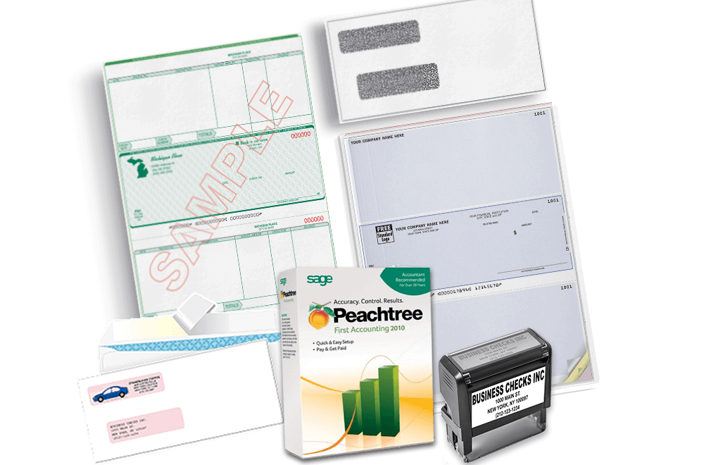 High Quality Check Printing, and Inexpensive Sage Checks Starter Kit