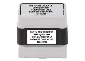 Order Business Stamps | Self-Inking, Endorsement, Name and Address, Signature | 100% Custom-Made Cheap Online